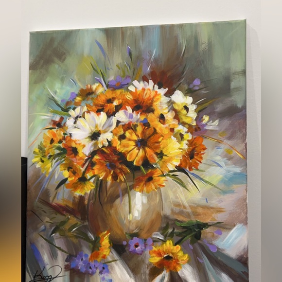 A lovely bouquet painted by myself. - Picture 3 of 3
